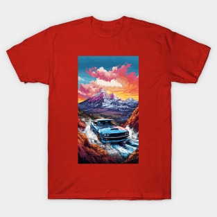 Vintage Muscle Car Poster T-Shirt